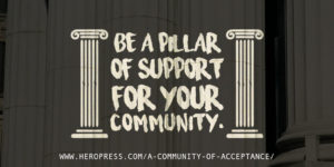 Pull Quote: Be a pillar of support for your community.