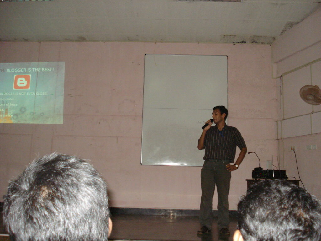 Presenting at NIT Calicut - one of India’s top engineering colleges, as an invited speaker